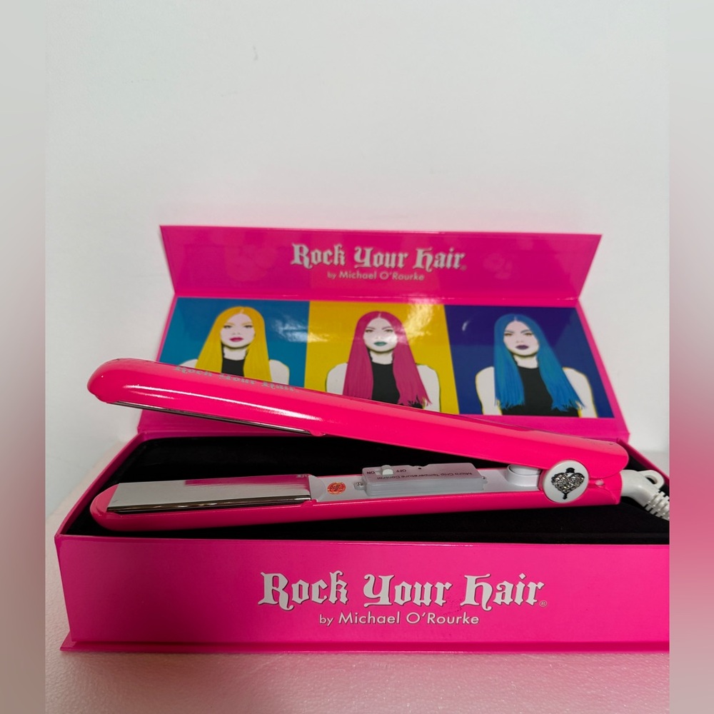 Pink Hair Straightener, Rock Your Hair, Never Used